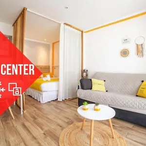  Appartement Cocoon Center - Rue D'antibes - 200m Plage- Clim - Wifi - Unique